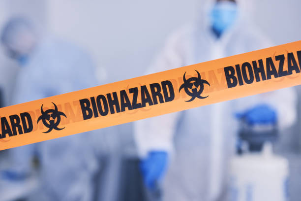 Professional Biohazard technician working in Dallas, GA
